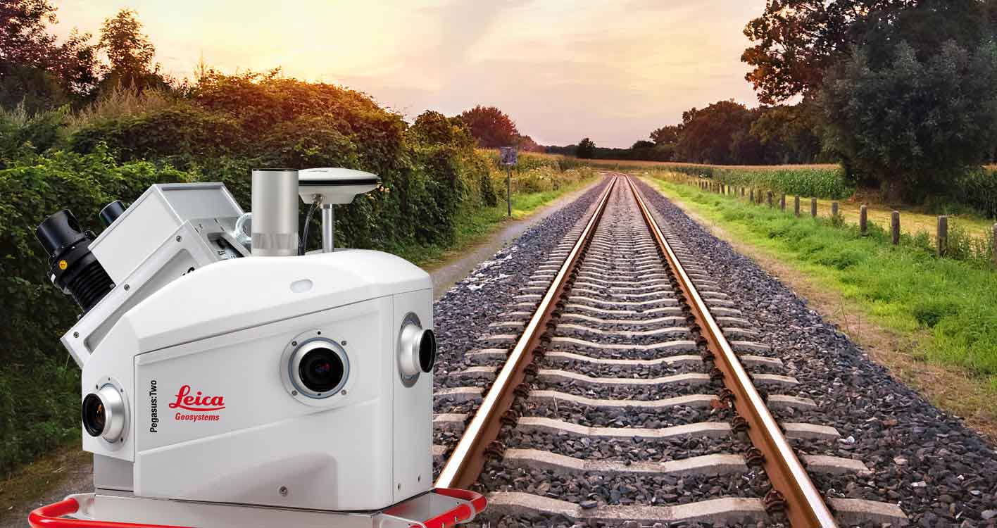 Rozwiązania Leica Geosystems dla budownictwa ciężkiego - Kolej - Utrzymanie - Utrzymywanie zasobów - Leica Pegasus:Two